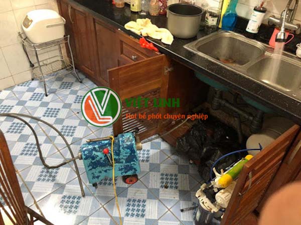 dịch vụ thông tắc chậu rửa ba đình